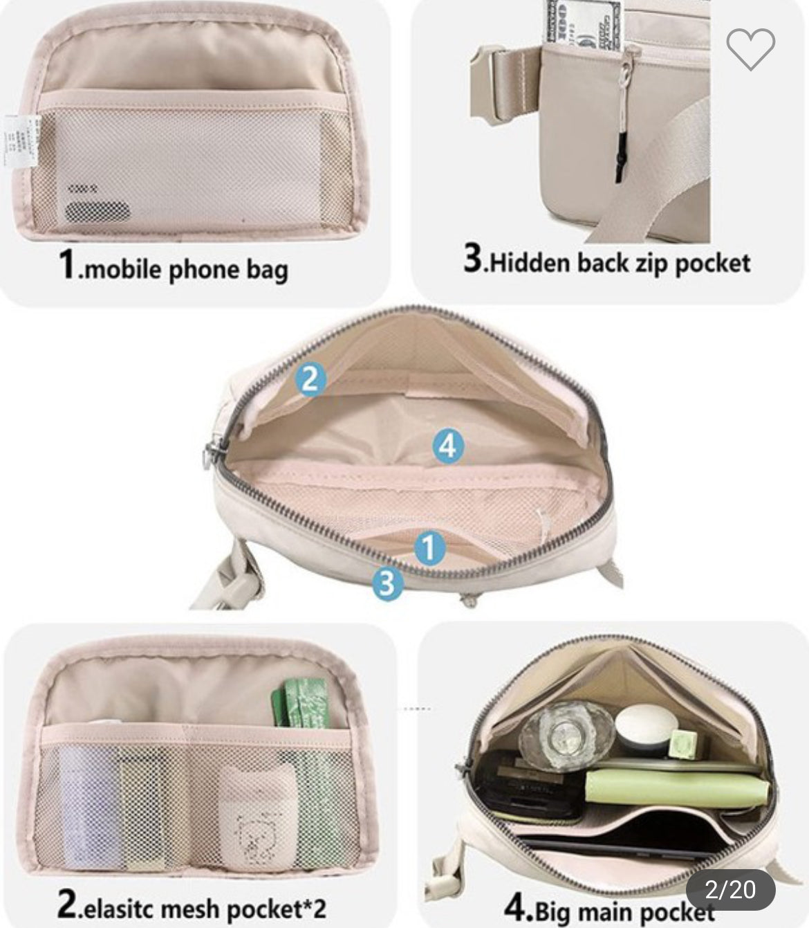 Bum Bag Fanny Pack - Customizable
