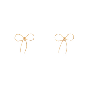 Dainty Bow Earrings