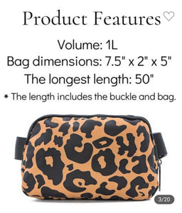 Bum Bag Fanny Pack - Customizable
