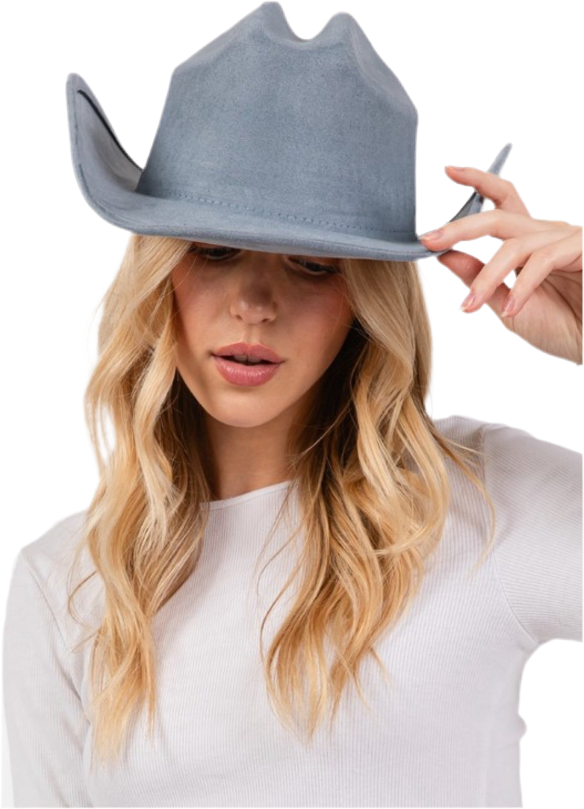 Suede Cowgirl Hat - Customizable