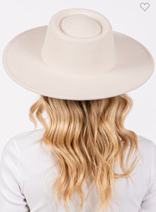 Wide Brimmed Pork Pie Hat - Customizable