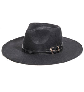 Wide Brimmed Double Band Rancher Hat - Customizable