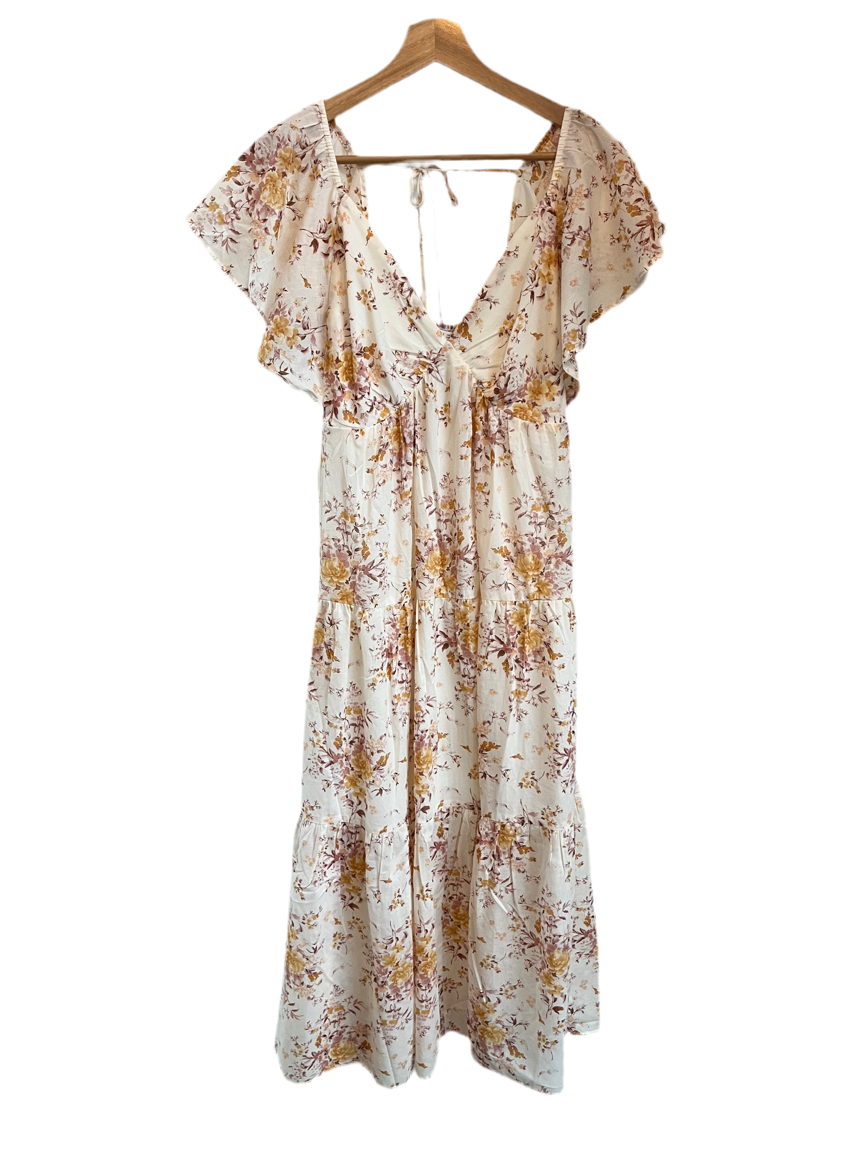 Floral Tiered Dress
