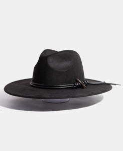 Knotted Band Suede Rancher Hat - Customizable