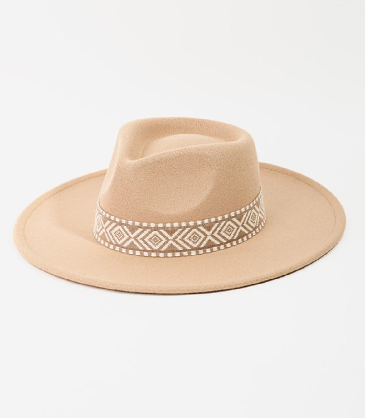 Wide Brimmed Aztec Rancher Hat - Customizable