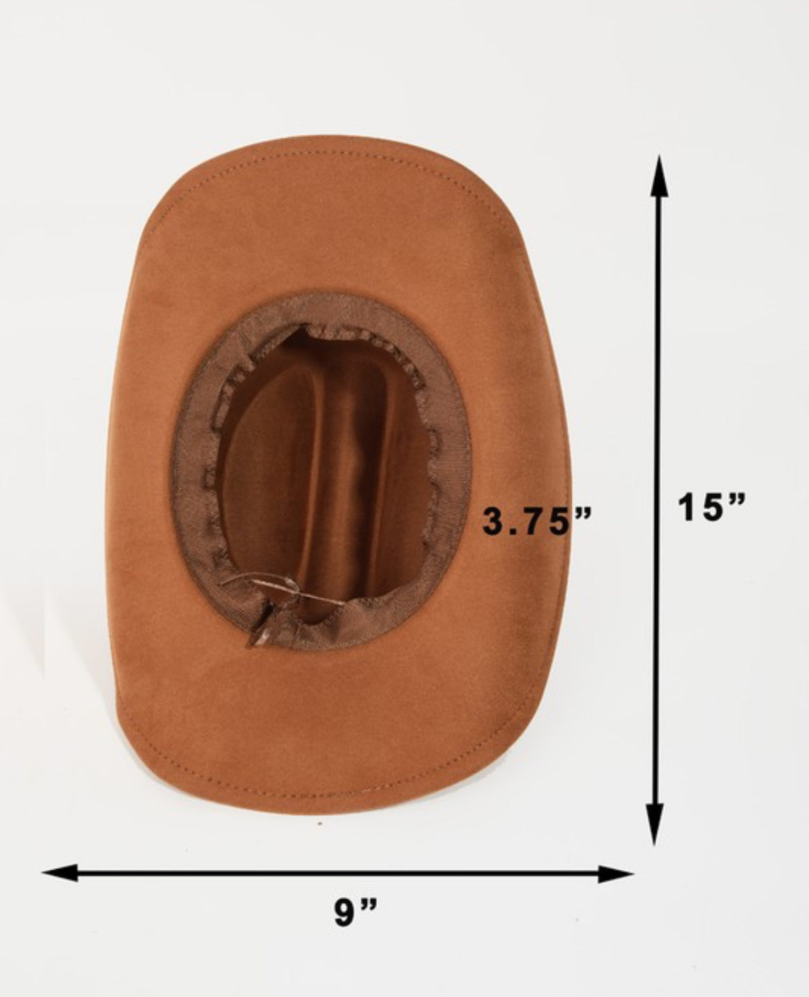 Suede Cowgirl Hat - Customizable