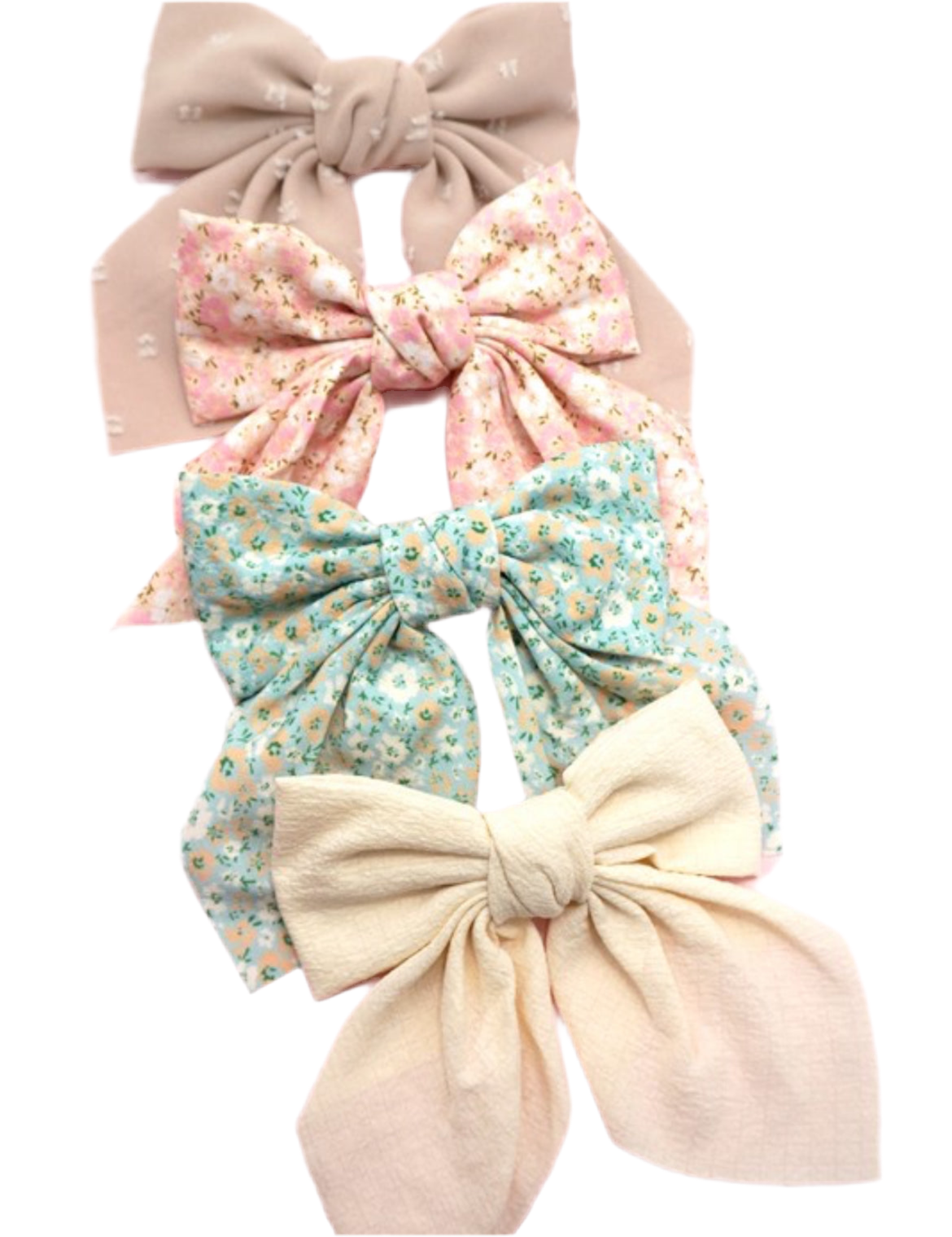 Oversized Organza Bow Hair Clip
