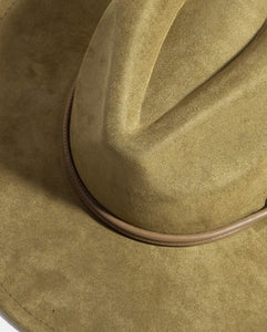Knotted Band Suede Rancher Hat - Customizable