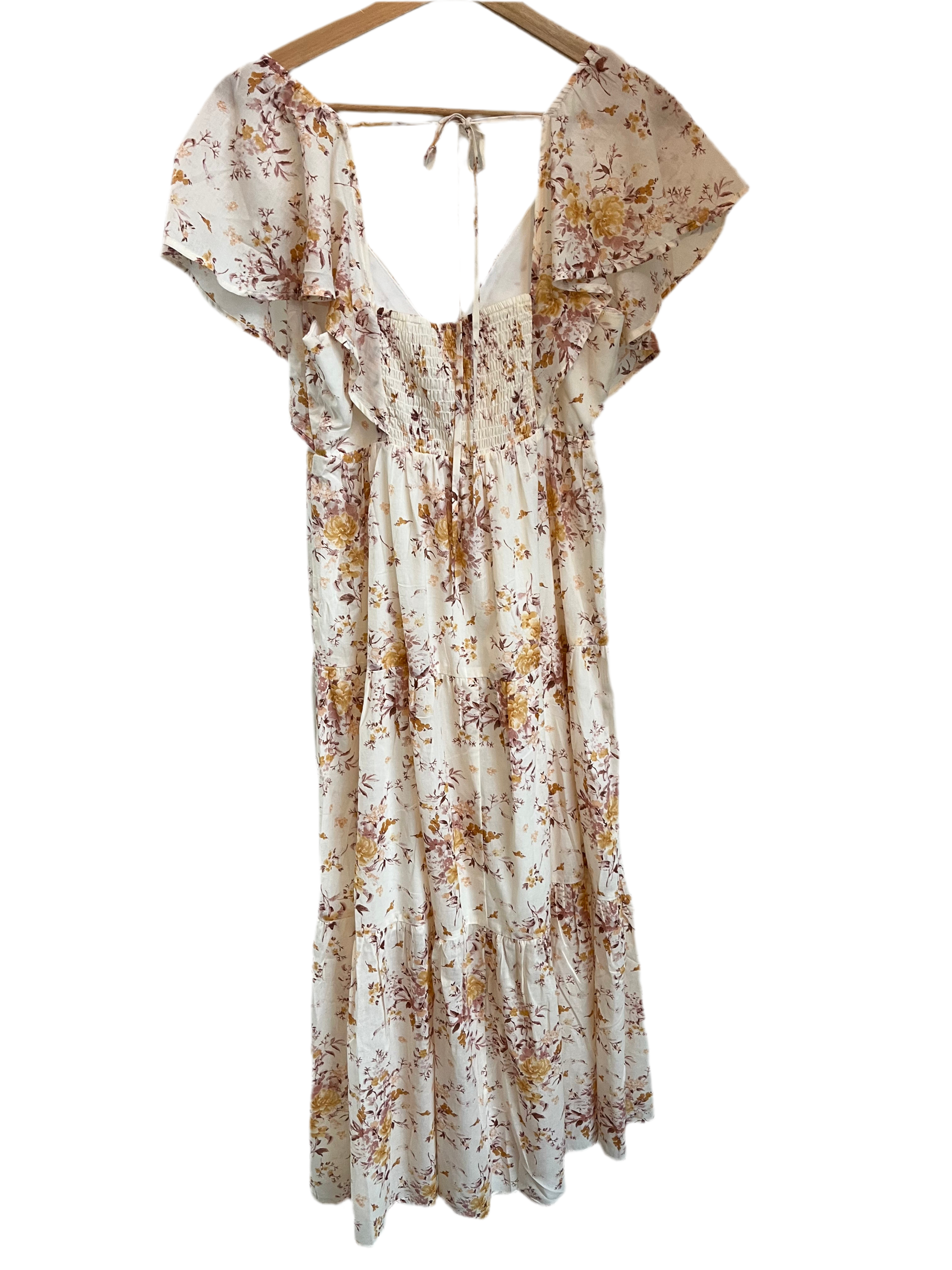 Floral Tiered Dress