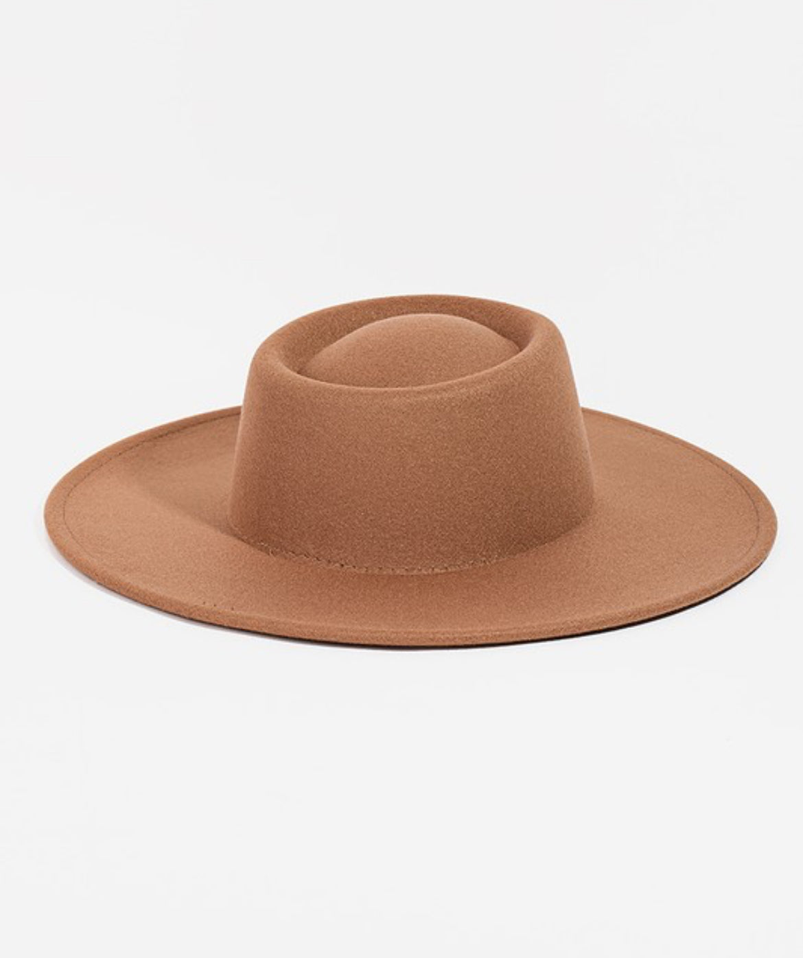 Wide Brimmed Pork Pie Hat - Customizable