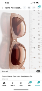 Retro Oval Sunglasses