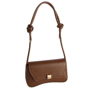 Knotted Strap Vegan Leather Purse