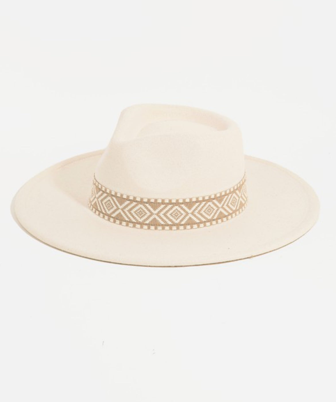 Wide Brimmed Aztec Rancher Hat - Customizable