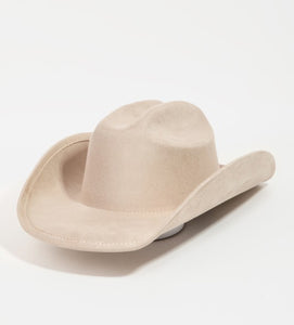 Suede Cowgirl Hat - Customizable