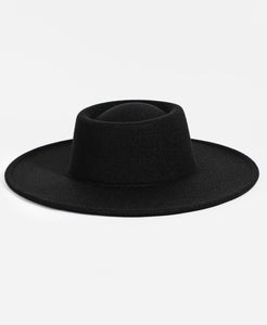 Wide Brimmed Pork Pie Hat - Customizable