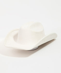 Suede Cowgirl Hat - Customizable