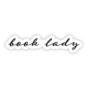 Book Lady Sticker