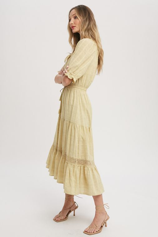 Kiara Peasant Dress