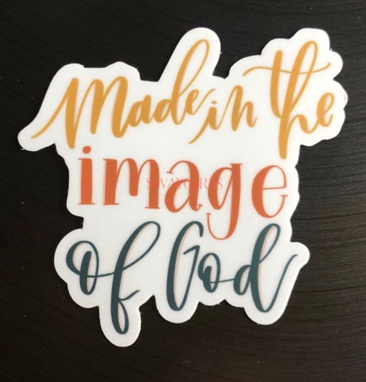 Made in the image of God Sticker